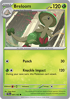 Breloom Temporal Forces 7/162