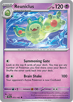 Reuniclus Temporal Forces 72/162