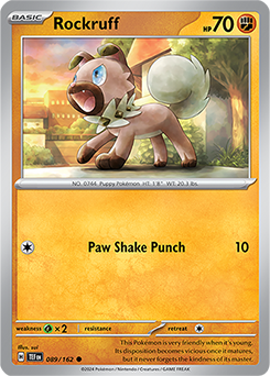Rockruff Temporal Forces 89/162