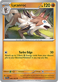 Lycanroc Temporal Forces 90/162
