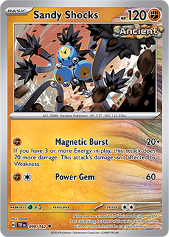 Sandy Shocks Temporal Forces 98/162