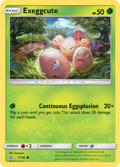 Exeggcute Ultra Prism 1/156