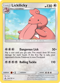Lickilicky Ultra Prism 103/156