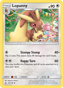 Lopunny Ultra Prism 107/156