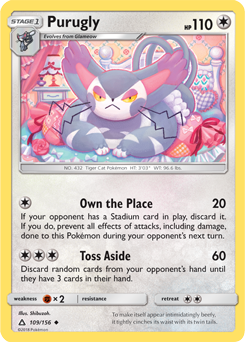 Purugly Ultra Prism 109/156