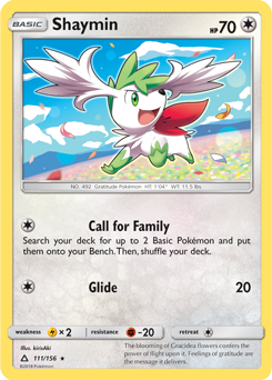 Shaymin Ultra Prism 111/156