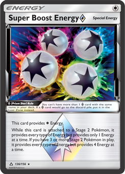 Super Boost Energy Prism Star Ultra Prism 136/156
