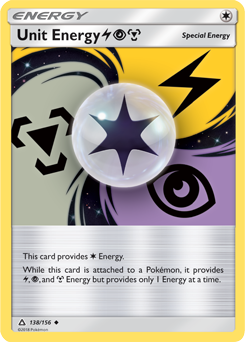 Unit Energy LightningPsychicMetal Ultra Prism 138/156