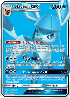Glaceon GX Ultra Prism 141/156
