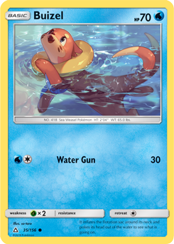 Buizel Ultra Prism 35/156