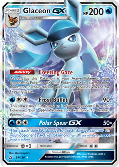 Glaceon GX Ultra Prism 39/156
