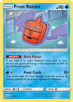 Frost Rotom Ultra Prism 41/156