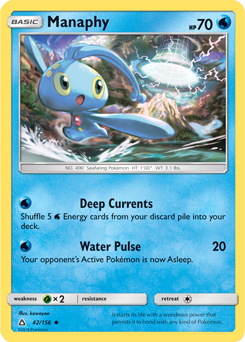 Manaphy Ultra Prism 42/156
