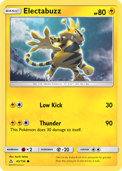 Electabuzz Ultra Prism 43/156