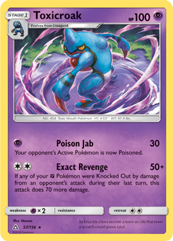 Toxicroak Ultra Prism 57/156