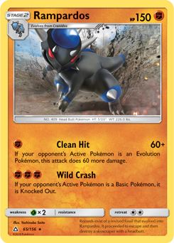 Rampardos Ultra Prism 65/156