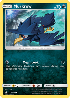 Murkrow Ultra Prism 71/156