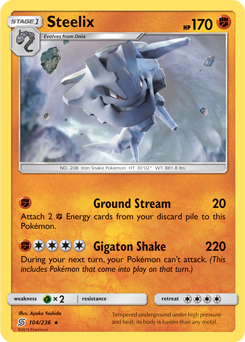 Steelix Unified Minds 104/236