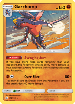 Garchomp Unified Minds 114/236