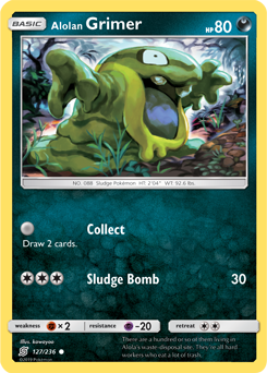 Alolan Grimer Unified Minds 127/236