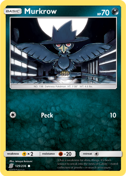 Murkrow Unified Minds 129/236