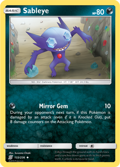 Sableye Unified Minds 133/236