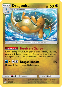 Dragonite Unified Minds 151/236
