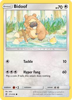 Bidoof Unified Minds 171/236