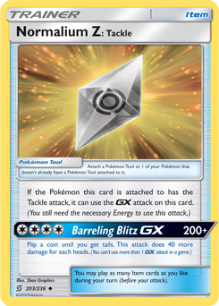Normalium Z: Tackle Unified Minds 203/236