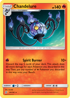 Chandelure Unified Minds 30/236