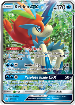 Keldeo GX Unified Minds 47/236
