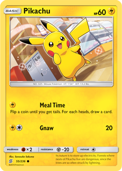 Pikachu Unified Minds 55/236