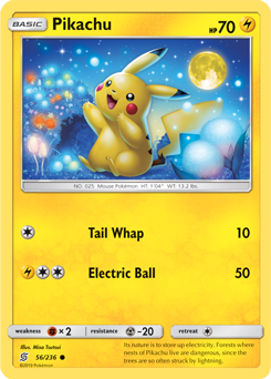 Pikachu Unified Minds 56/236
