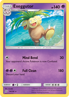 Exeggutor Unified Minds 74/236