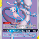 Unified Minds Mewtwo & Mew GX 222/236