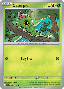 Journey Together Caterpie 1/159