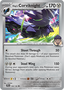Journey Together Hop’s Corviknight 108/159