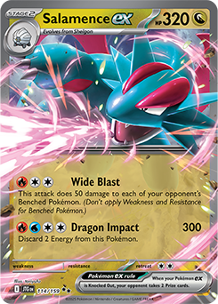 Journey Together Salamence EX 114/159