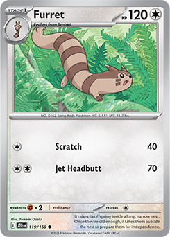 Journey Together Furret 119/159