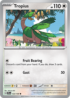 Journey Together Tropius 123/159