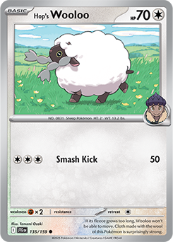 Journey Together Hop’s Wooloo 135/159