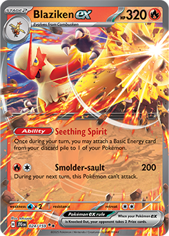 Journey Together Blaziken EX 24/159