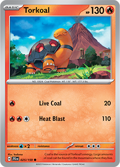 Journey Together Torkoal 25/159
