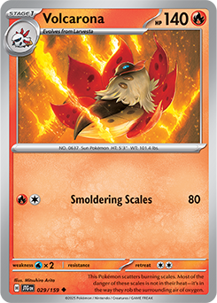 Journey Together Volcarona 29/159