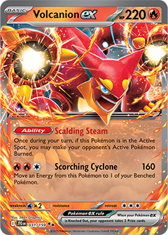 Journey Together Volcanion EX 31/159
