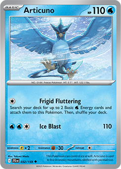 Journey Together Articuno 32/159