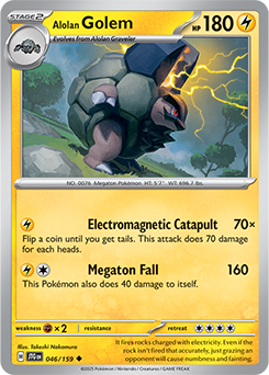 Journey Together Alolan Golem 46/159