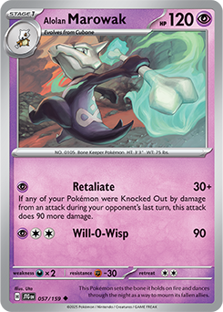 Journey Together Alolan Marowak 57/159