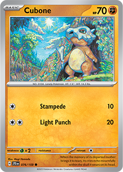 Journey Together Cubone 76/159