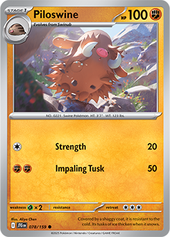 Journey Together Piloswine 78/159